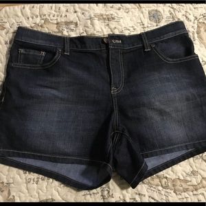 Denim shorts NY & Co